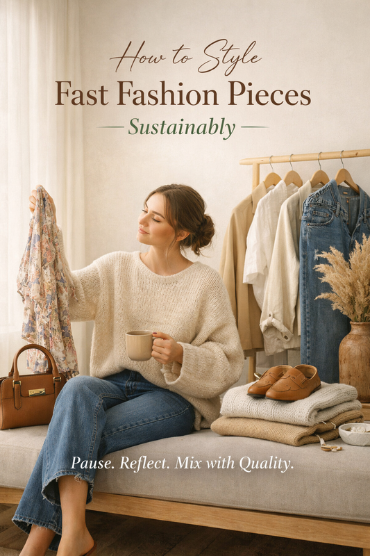 How to Style Fast Fashion Pieces Sustainably