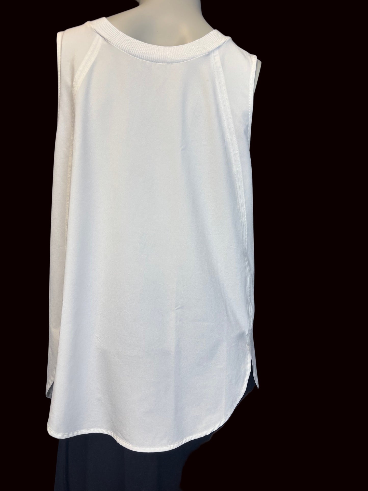 Athleta Summit Spirit tank top product shot showing silhouette and design