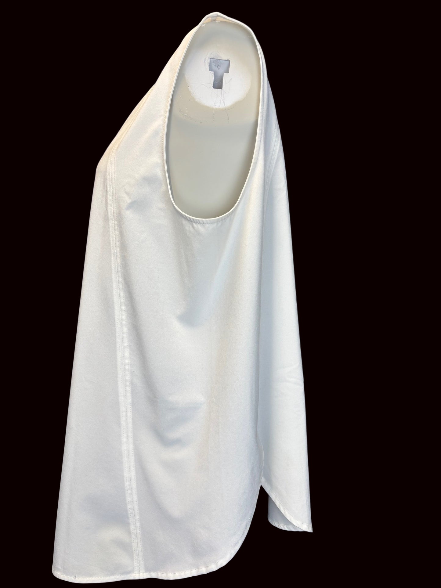 Athleta Summit Spirit tank top front view showing true color and fit details