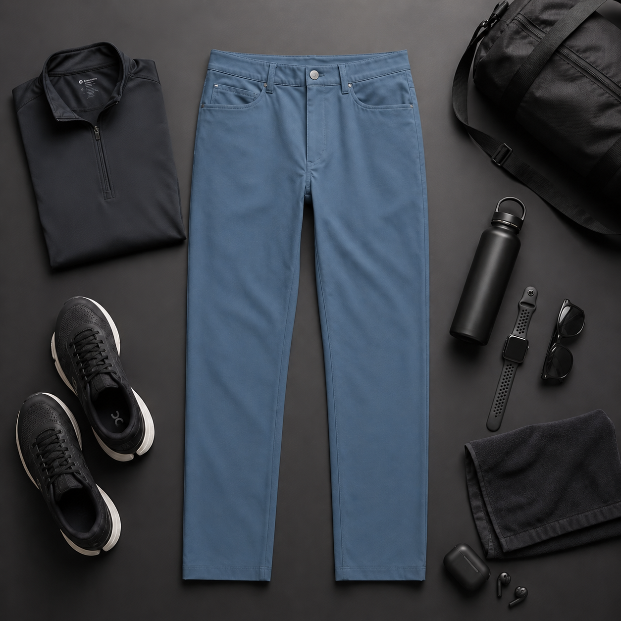 Lululemon ABC Pant Straight Leg Slate Blue Size 34x30
