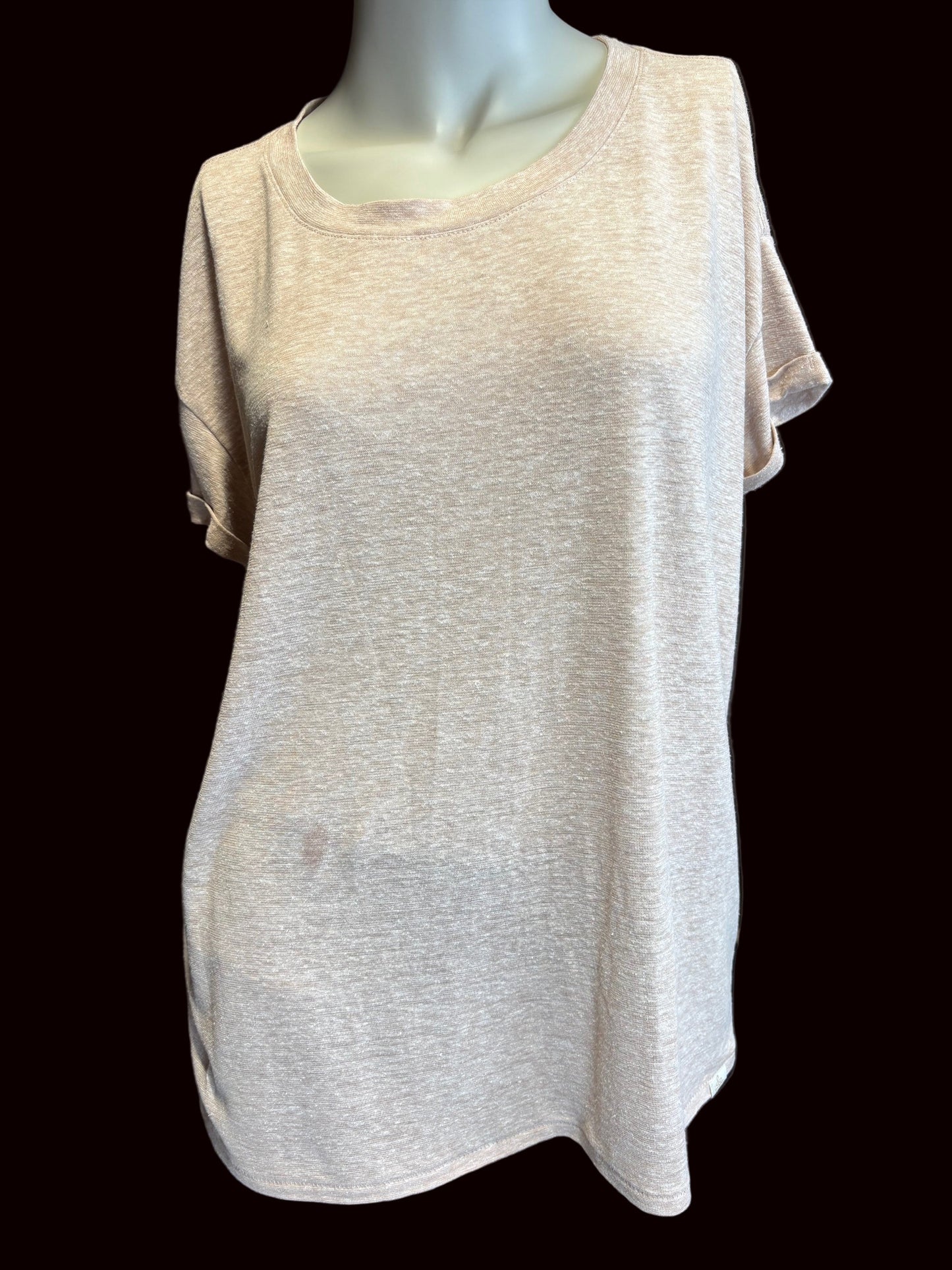 Close-up detail of Prana Country Crewneck showing fabric texture and construction - front view