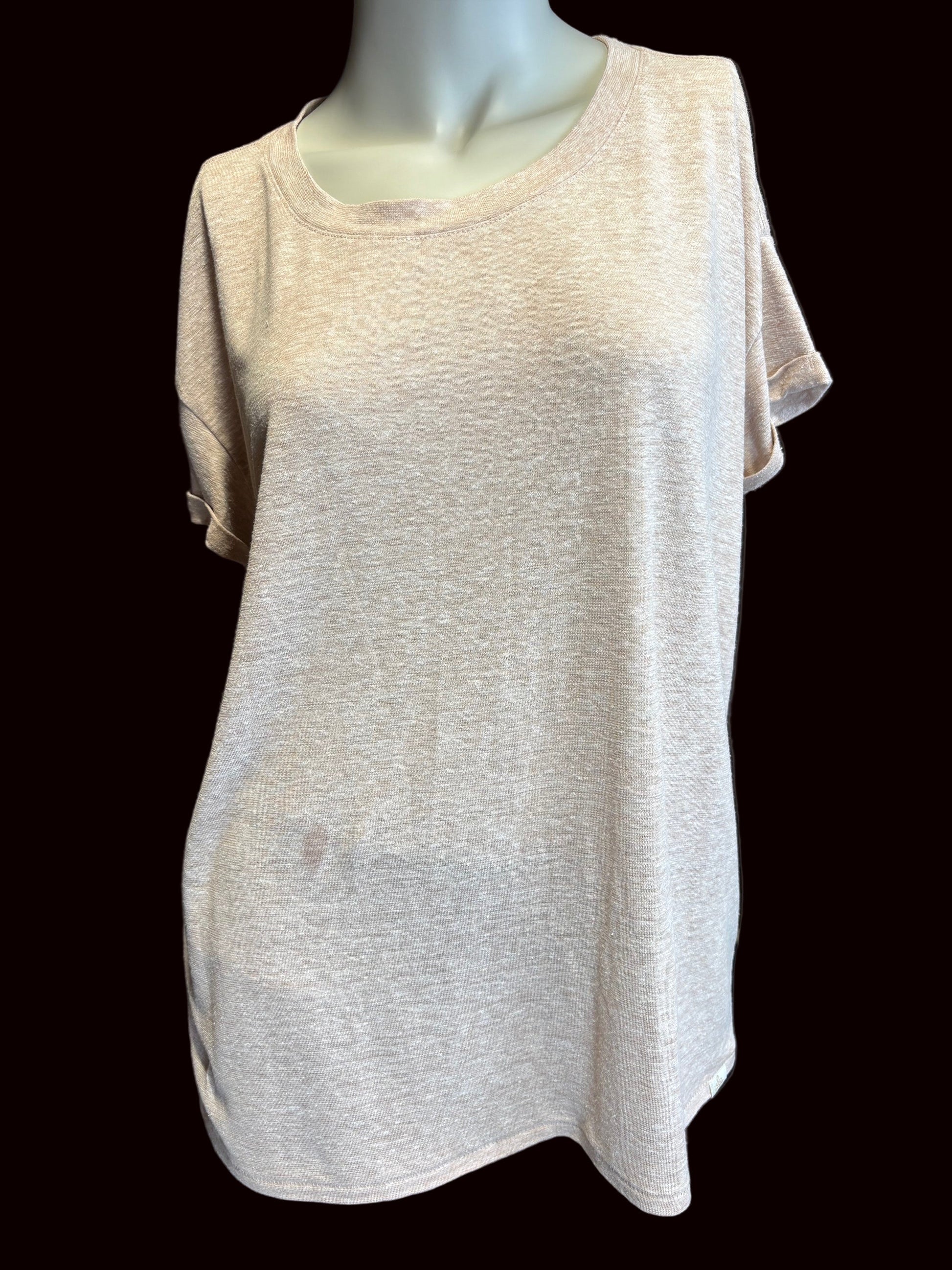 Close-up detail of Prana Country Crewneck showing fabric texture and construction - front view