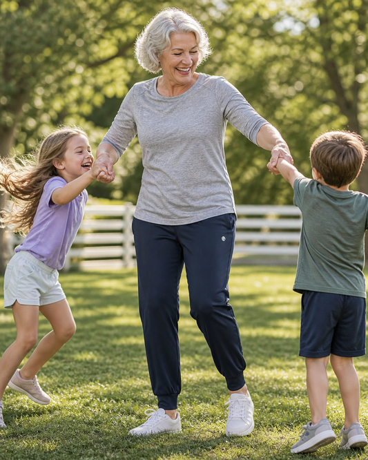 Gradual Athletic joggers that move with you tor each of your activities. so comfortable.