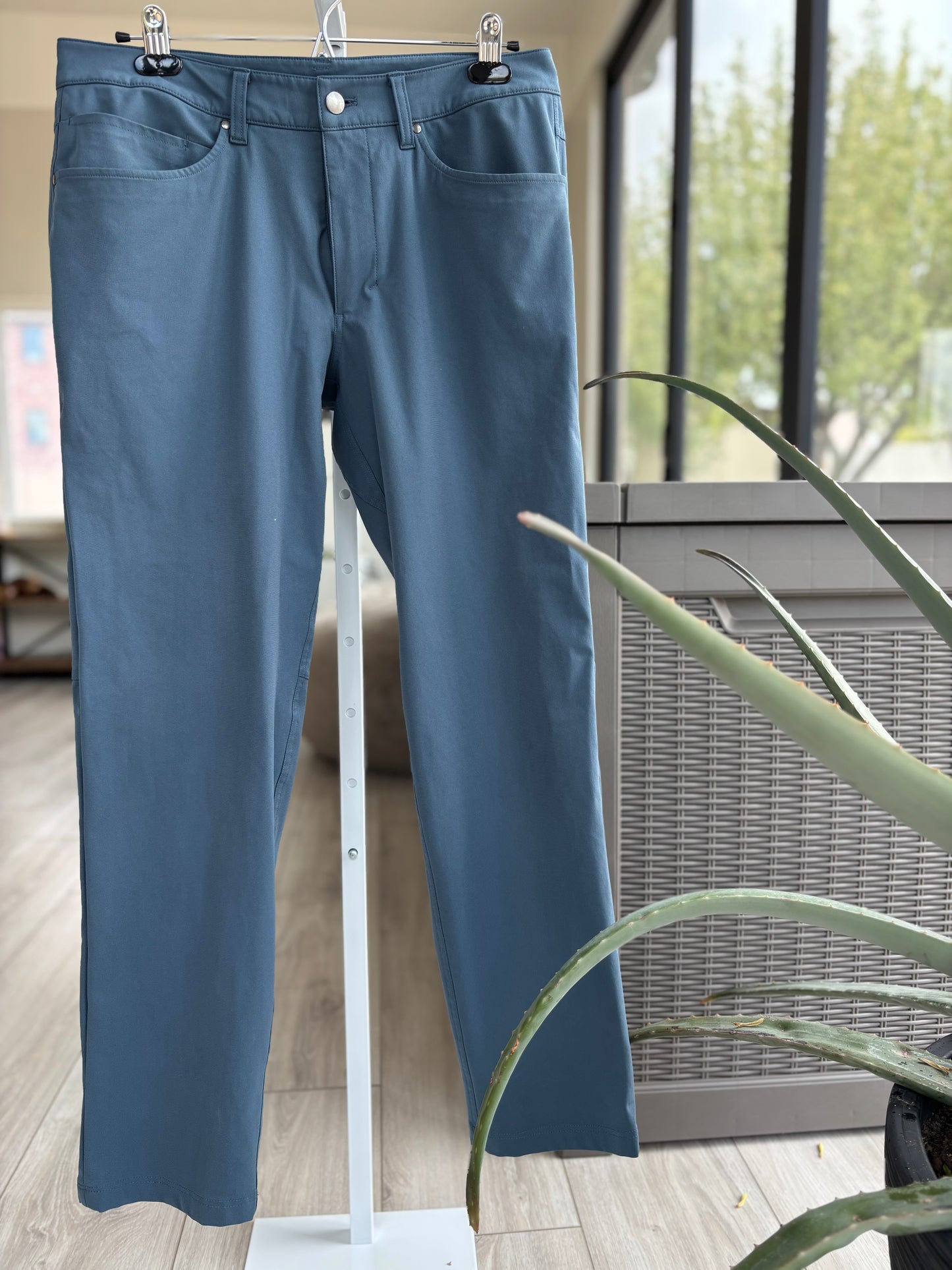 Lululemon ABC Pant Straight Leg Slate Blue Size 34x30