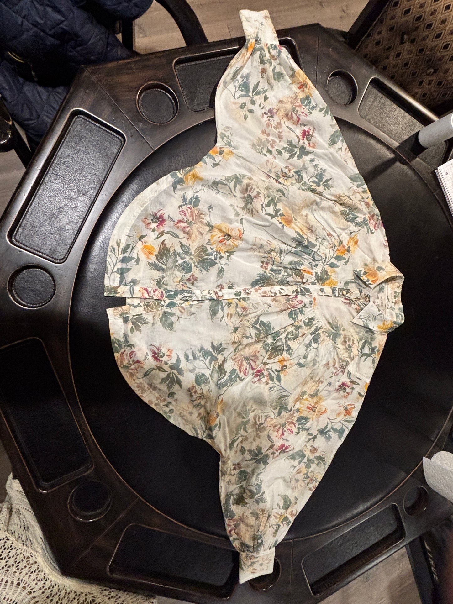 Pilcro Floral Batwing Blouse Anthropologie Size XXS NWT