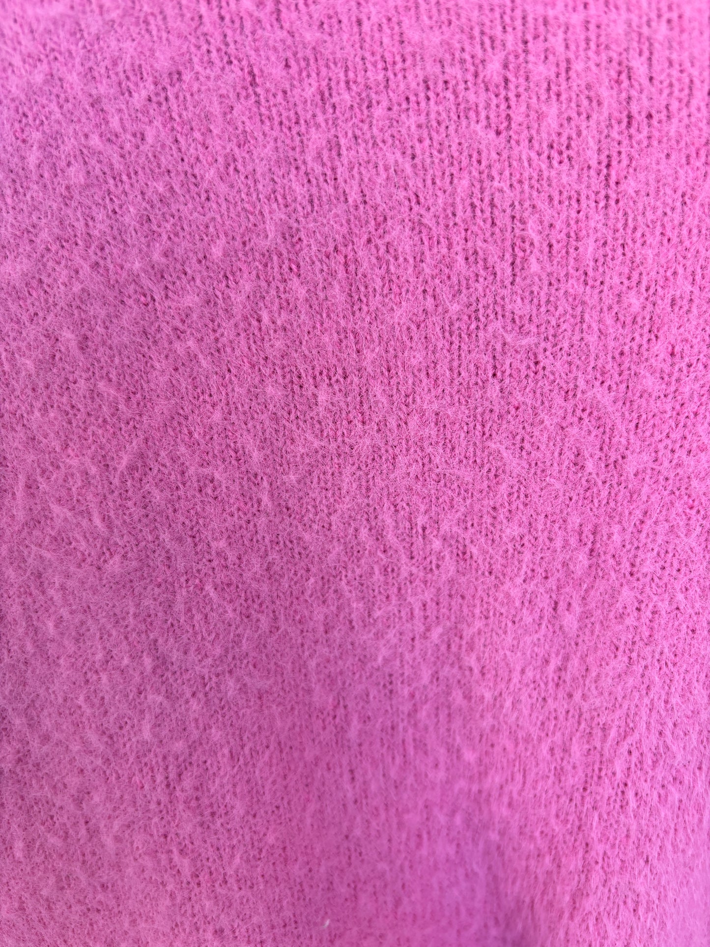 Divided by H&M Pink Fuzzy Knit Sweater XL