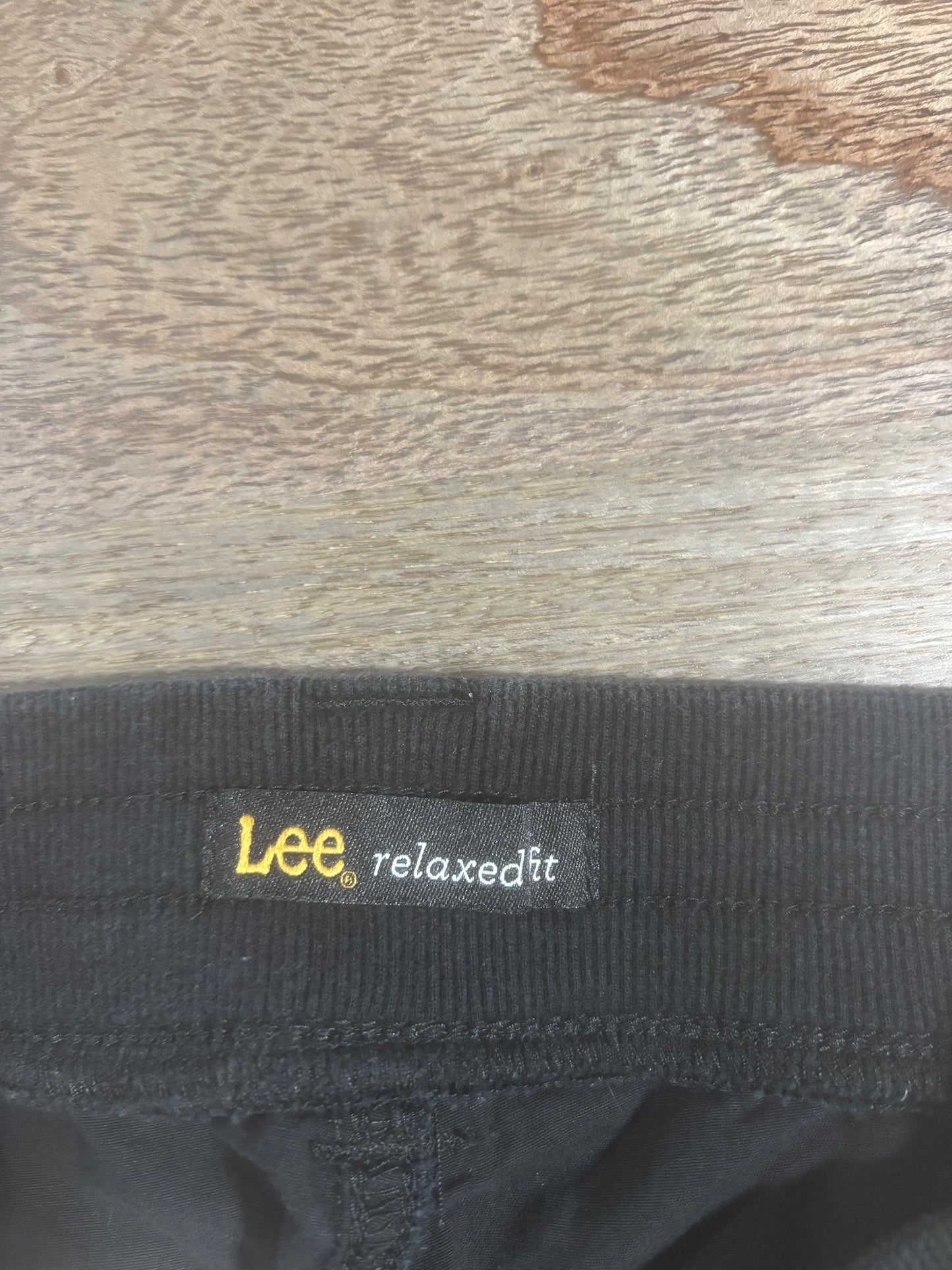 Lee - Black Cargo Shorts Size M/8 - tag - elastic stretchy waist