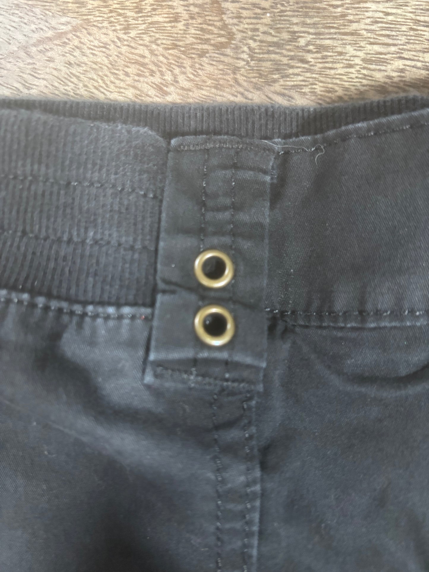 Lee Black Cargo Shorts Size M/8