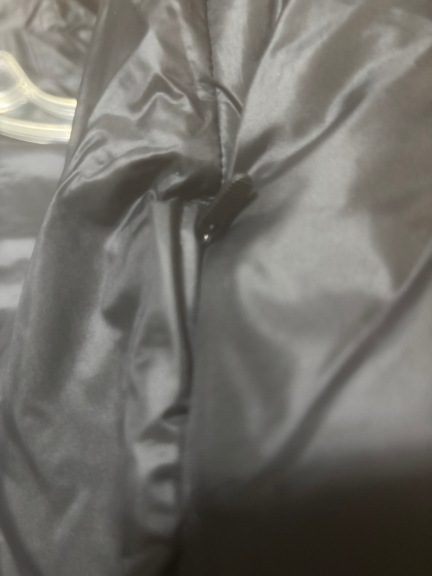 Lululemon - Bougie Black Puffer Short Hooded Coat - Size 0 , outside zipper pocket