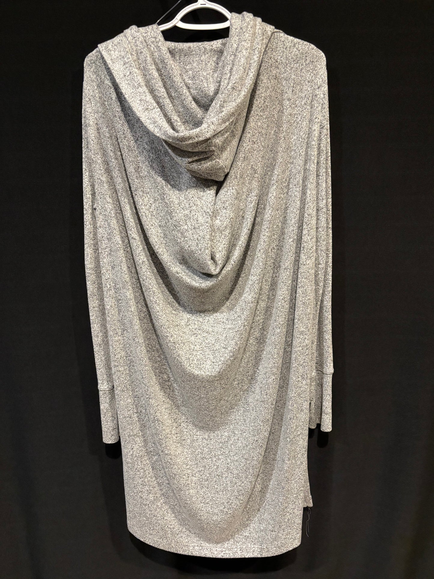 Athleta - Grey Drapey Hooded Sweater - Size S - Cowl back and hood. Drapey