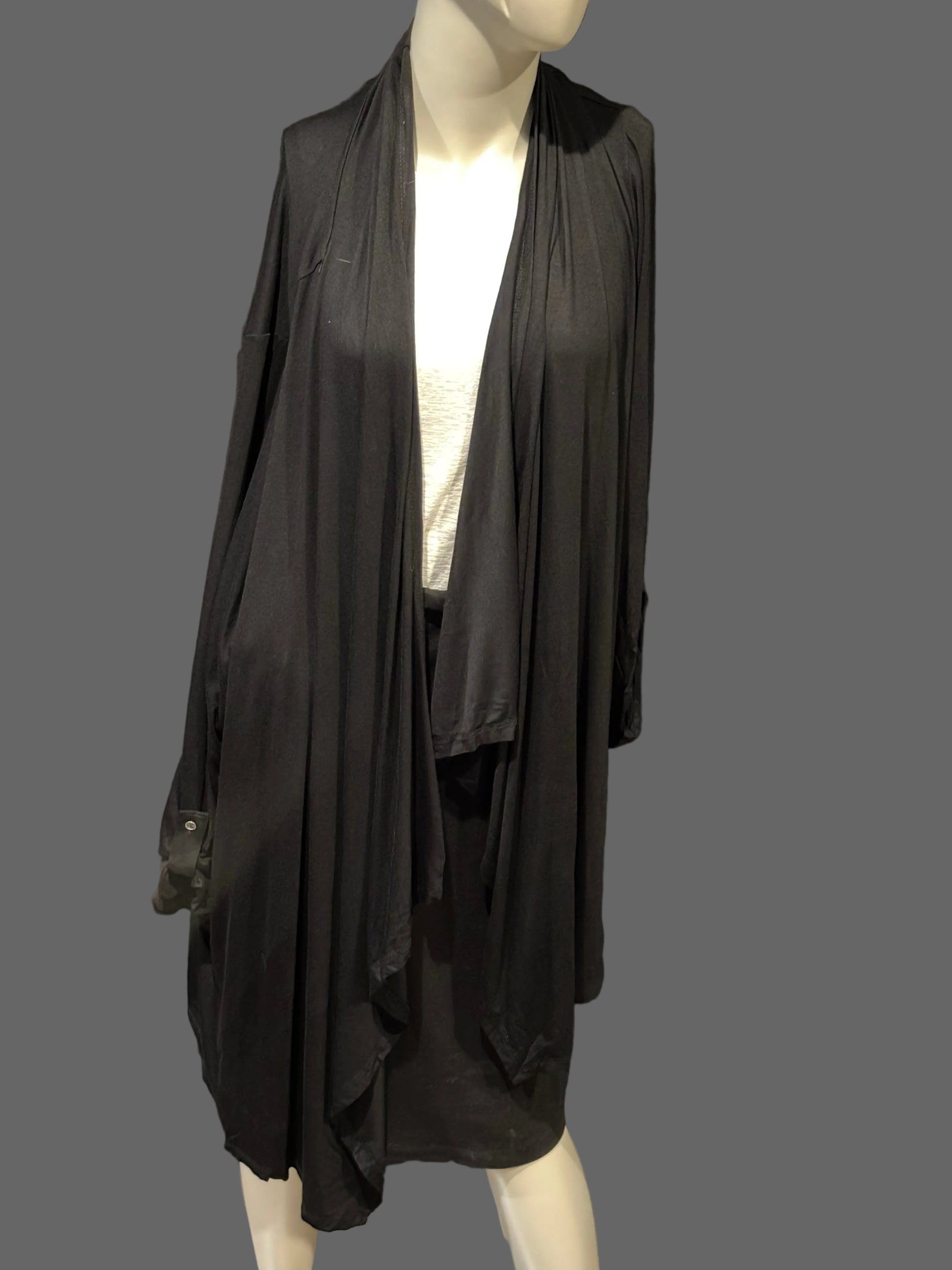 Lane Bryant - Black Wrap Cardigan - Size 26/28 (Lane Bryant Sizing) - NWT - Soft flowey texture -