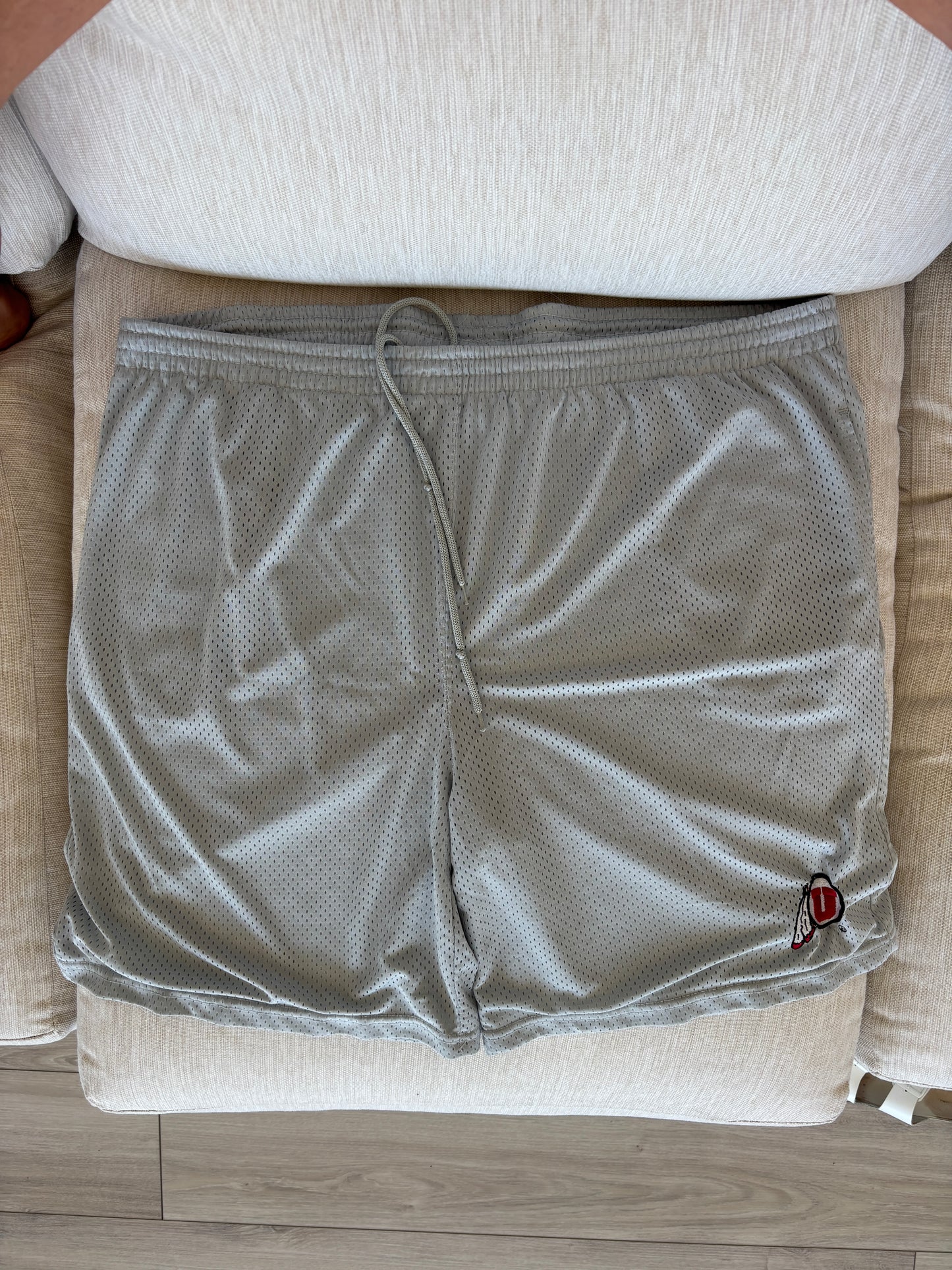 NCAA Utah Utes polyester shorts for men size XL
