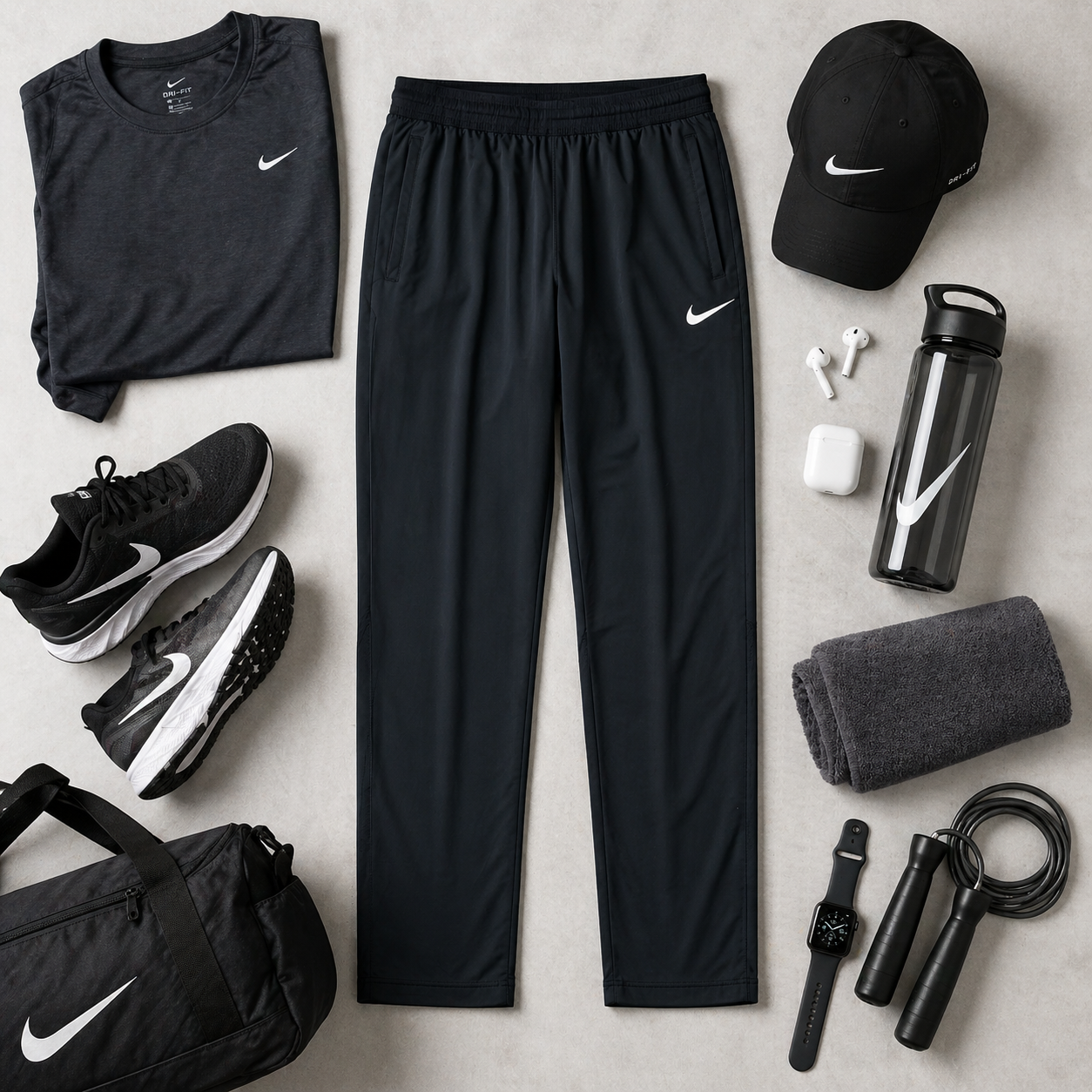 Move with you smooth and steady, athletic clothes for all day wear.