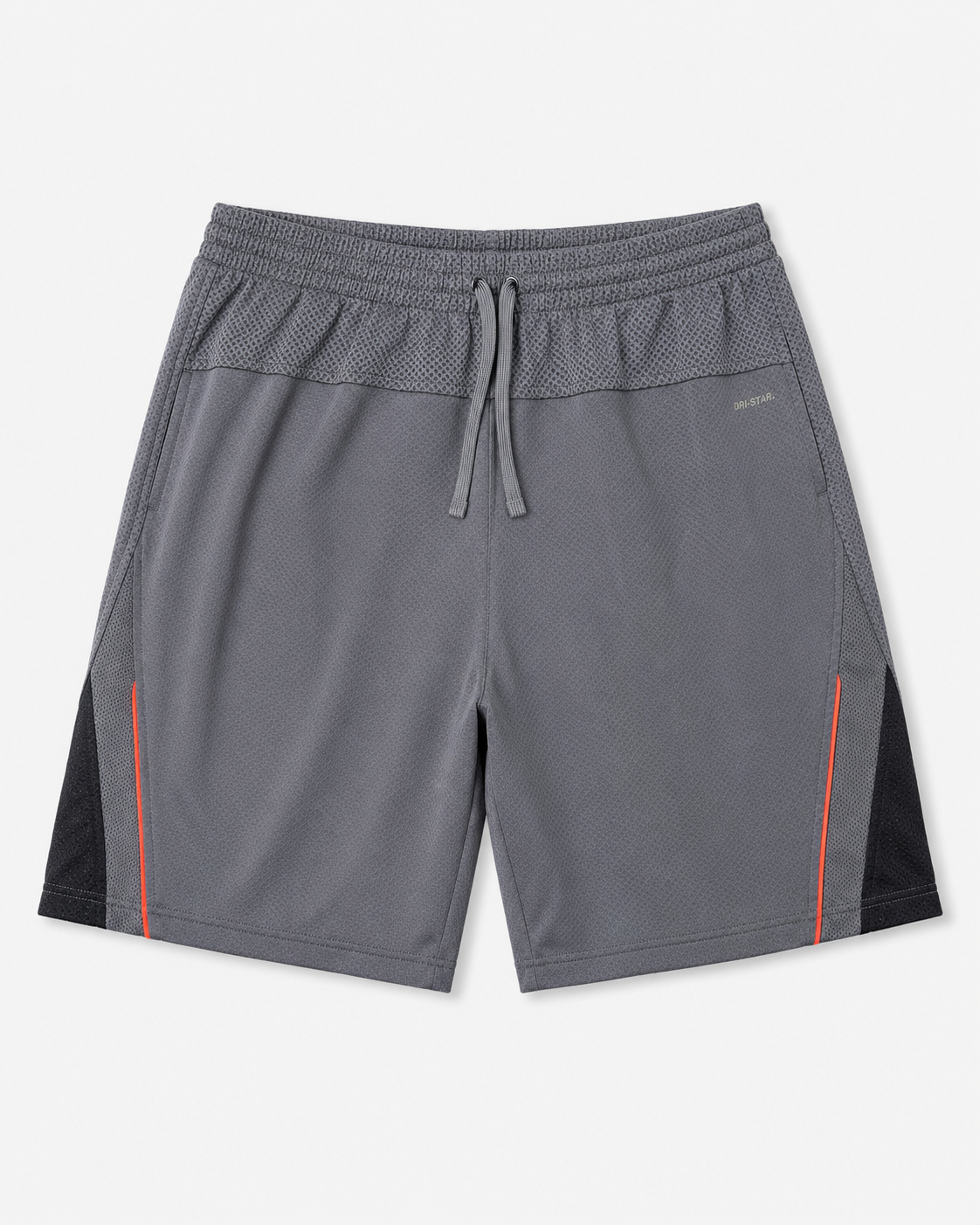 Starter gray athletic shorts with orange interior waistband size 2XL