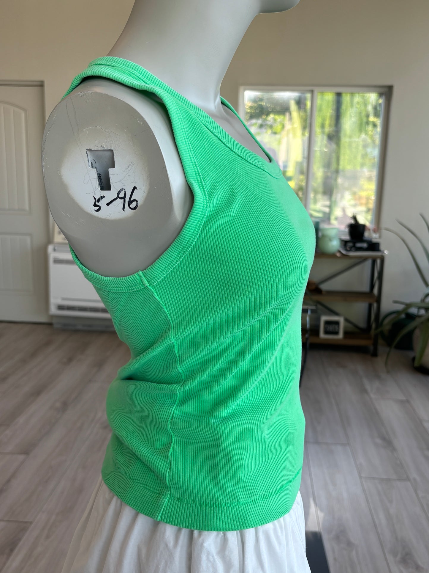 Universal Thread green ribbed workout tank size medium styled for active everyday wear