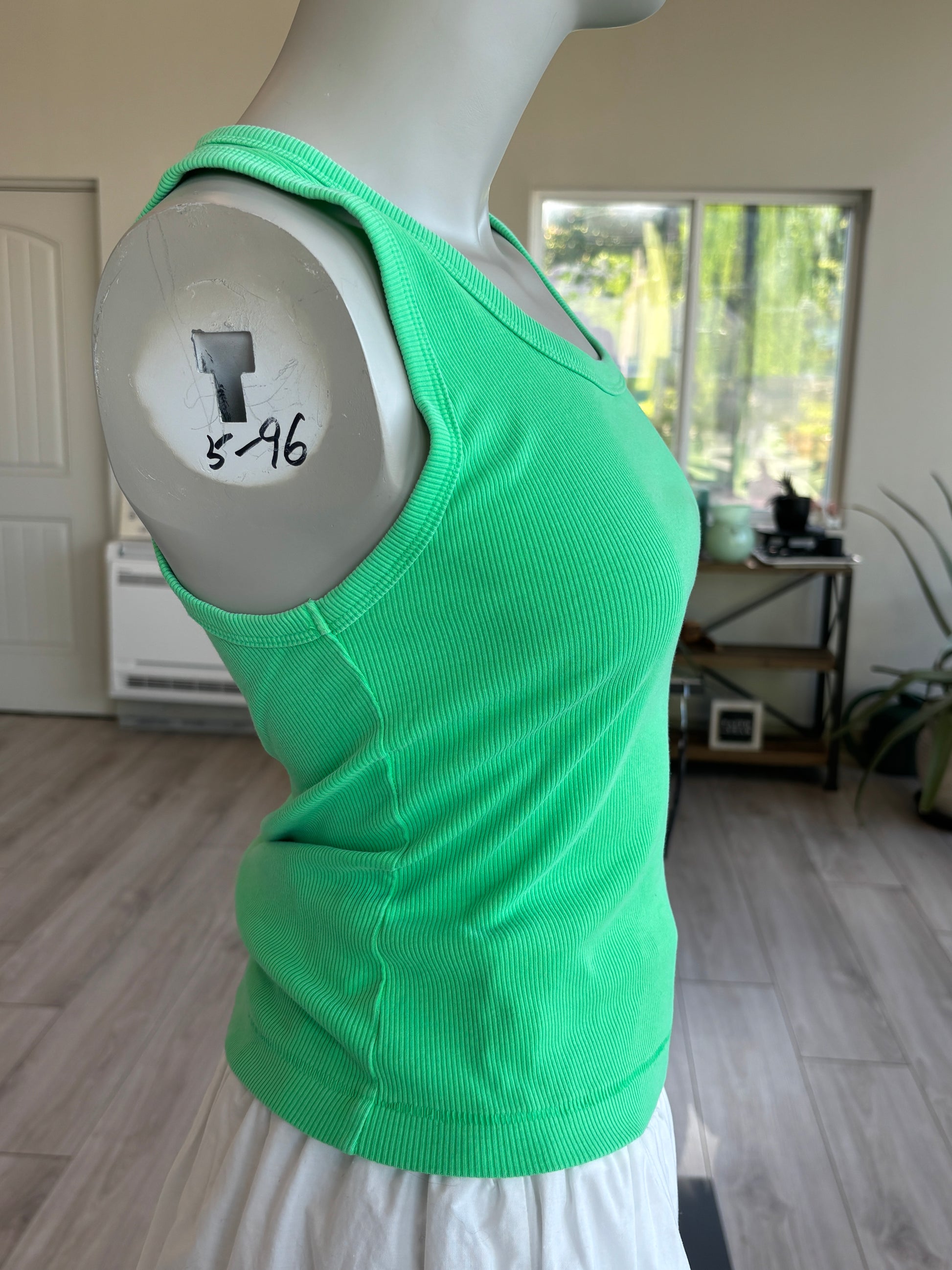 Universal Thread green ribbed workout tank size medium styled for active everyday wear