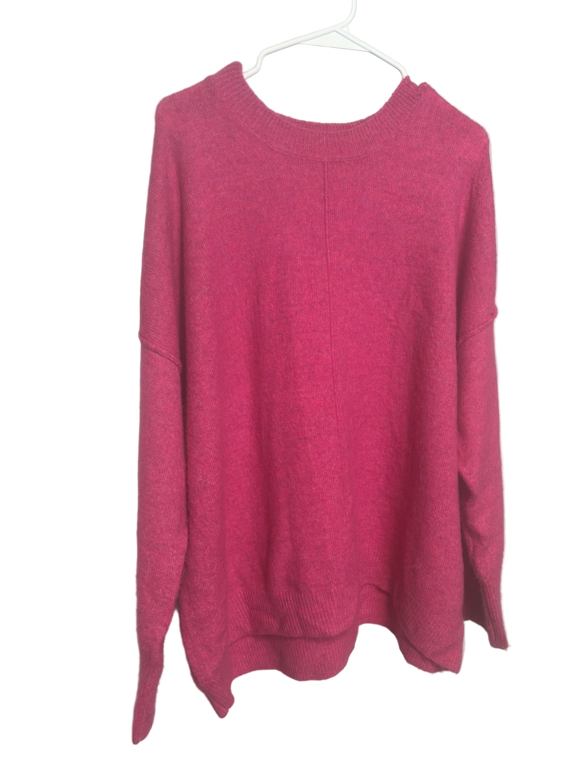 Vince Camuto cozy knit sweater premium construction and color round neck