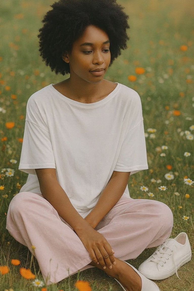 lululemon T-Shirt Short Sleeve Billowy Back White Size S bright and lovely