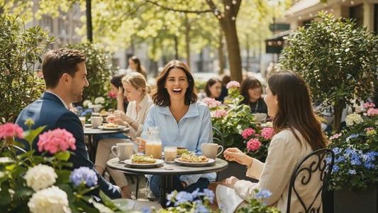 Light blue - Bohme - Windbreaker - Size L - Breathable mesh - V-neck to collar