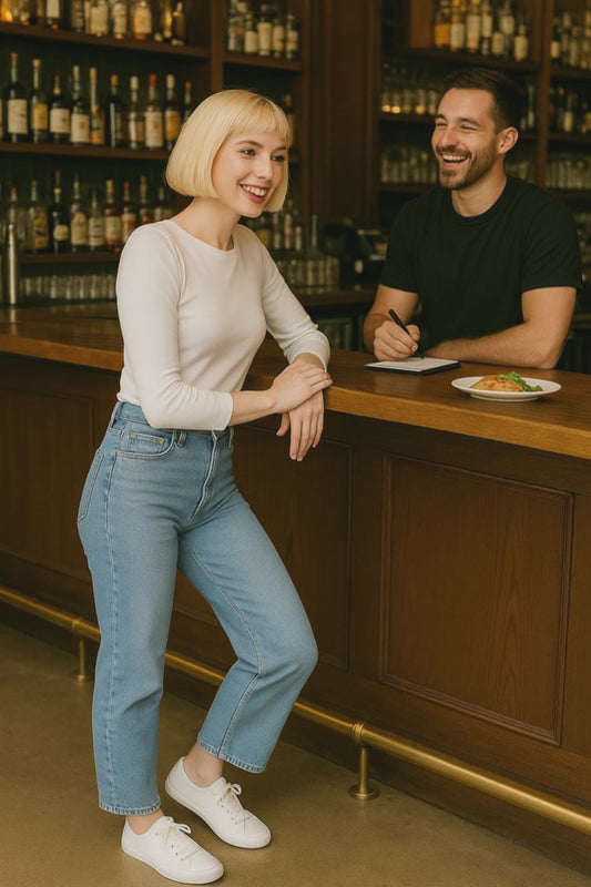 The Wide-Leg Denim - Size L