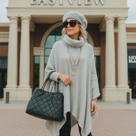 Vera Wang long shawl light grey one size