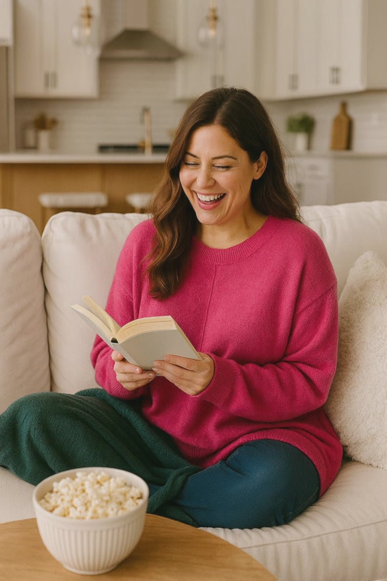 Vince Camuto - Fuchsia Dream Cozy Knit Sweater - Size XL So cozy