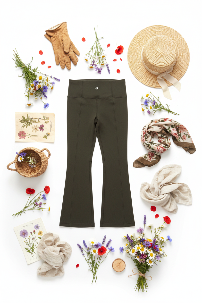 Wildflower Field Flat Lay