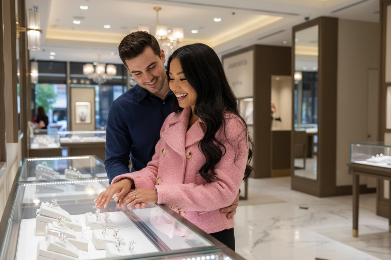 Sundance - Pink Textured Peacoat - Limited Edition Artisan Collector's Piece - double breasted, 1 button closure.